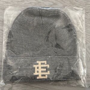 Eric Emanuel Brand New in Bag Gray Beanie with Logo